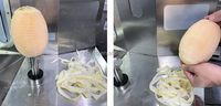 Éplucheur automatique de citrouille de fruits et légumes de machine d'épluchage de pastèque d'ananas de papaye