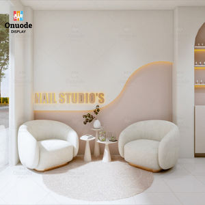 Ensemble design et meubles de <span class=keywords><strong>salon</strong></span> de manucure | Tables et chaises de manucure personnalisées | Installation et décoration complètes de <span class=keywords><strong>salon</strong></span> de beauté - Product Image 3