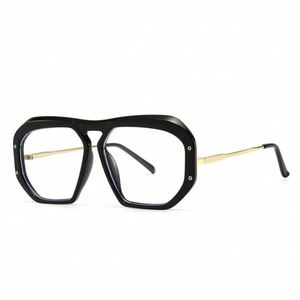 Gafas de Sol Cuadradas Vintage de Moda 2022 para Mujer, Gafas Transparentes con Protección UV400, Gafas de Sol Poligonales Extra Grandes para Hombre - Product Image 6