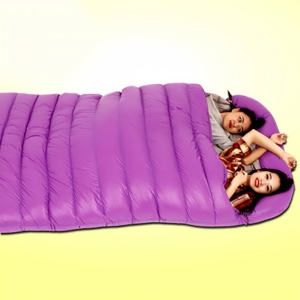 <span class=keywords><strong>Sac</strong></span> <span class=keywords><strong>de</strong></span> <span class=keywords><strong>couchage</strong></span> <span class=keywords><strong>de</strong></span> camping matelassé multifonctionnel léger H.H CAMPER en duvet <span class=keywords><strong>de</strong></span> canard imperméable 3000 mm, écologique, avec fermeture éclair, pour couples - Product Image 3