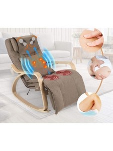 Silla de masaje <span class=keywords><strong>Shiatsu</strong></span> plegable, masajeador corporal con respaldo ajustable y calefacción trasera completa - Product Image 6