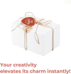Cajas de Regalo al por Mayor, Cajas de Regalo Pequeñas Blancas con Tapas para Regalos, Velas, Tazas, Perfumes, Manualidades, Adornos, Galletas, Dulces y Recuerdos - Product Image 5