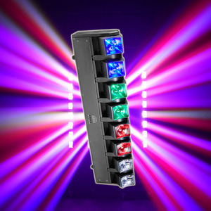 ไฟหัวขยับคุณภาพสูง ควบคุมด้วยระบบ DMX พร้อมเสียง สำหรับงานอีเว้นท์ ไนท์คลับ บาร์ งานแต่งงาน ดีเจ โรงละคร คอนเสิร์ต - Product Image 2