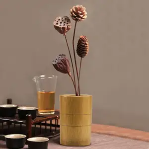 wholesale vietnam natural handmade oversized lacquer lucky 50cm hand made large bamboo vase