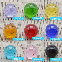 Vente en gros de boules de verre de Noël transparentes couleur 8m 10mm 12mm 14mm 16mm 20mm 25mm artisanat petit ornement