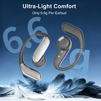 Casque sans fil supra-auriculaire YYK-Q102 avec réduction de bruit par conduction osseuse, appels clairs, longue autonomie et adapté au sport.