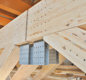 Connexions en bois lamellé-collé fabriquées par CNC (usinées avec précision) - Product Image 5