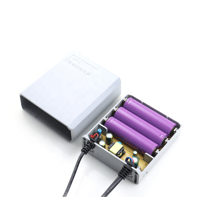 Uninterruptible Power Supplies Mini DC High Frequency UPS 3600mah 12v 2a 18W Poe Wifi Router Battery Can Be Replaced 24hrs Usage