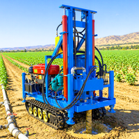 Foreuse compacte DTH de 150 m pour puits d'eau, idéale pour les roches dures des déserts et des montagnes, avec pompe à boue – Spécial Moyen-Orient