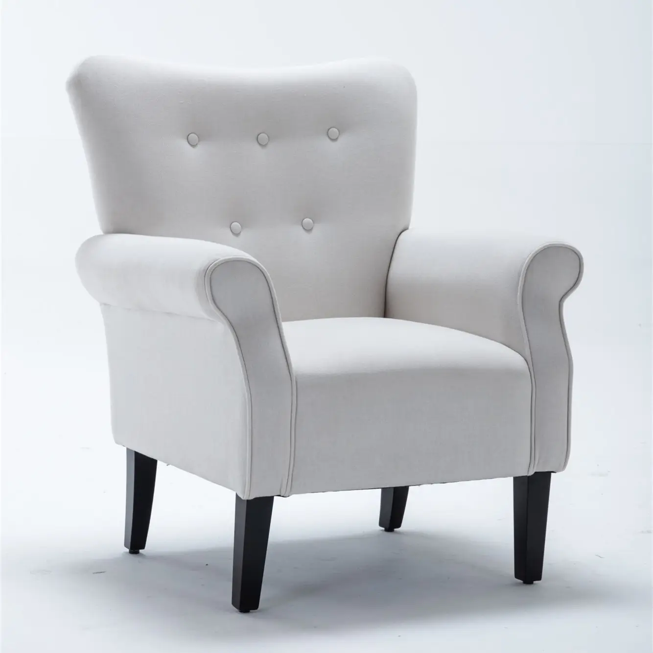 Custom elegant sofa chairs Minimalist hotel lounge lobby Cafe armchair