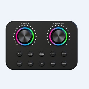 Nouvelle carte son professionnelle USB avec puce DSP EAX 4.0, réduction de bruit, voix réglable, effets sonores multiples, 2 canaux - Product Image 1
