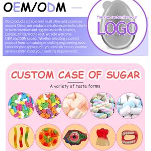 Gomitas de Tres Sabores de Frutas, Certificación Halal, Personalización OEM para Importadores <span class=keywords><strong>y</strong></span> Mayoristas - Product Image 4