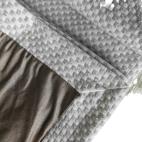Couverture de protection EMF en fibre d'argent, couverture anti-radiation