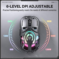 ONIKUMA DM02 Mouse Gaming nirkabel Ultralight Mouse Gaming nirkabel B2B perlengkapan game pemasok EU pengiriman massal
