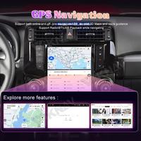 Radio de coche con pantalla Android de 13,6 pulgadas para Toyota 4Runner 2009-2019 unidad Multimedia autoradio RECEPTOR ESTÉREO
