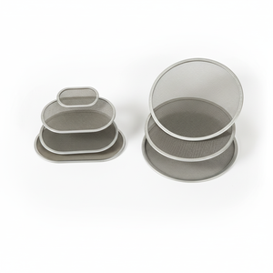 30 50 100 200 300マイクロシーブプレート再利用可能エッジラップ丸型ステンレス鋼ワイヤーメッシュ液体フィルター効率ディスクスクリーン - Product Image 4