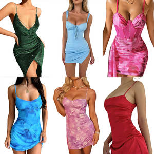 Vestido de verano 2026 nuevo con volantes para mujer, stock de ropa usada al por mayor - Product Image 4