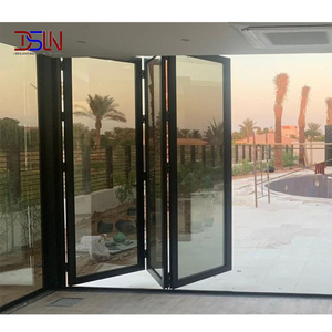 Puerta Plegable de Aluminio Hurricane AS2047 con Certificación CE, Vidrio Bajo Emisivo Aislante, Resistente al Viento, para Balcón, Patio, Casa Costera - Product Image 3
