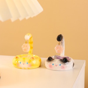 Caja Sorpresa de Resina con Figura de Gato Kawaii, Cristal Energético de Aromaterapia, Adorno de Escritorio, Regalo Decorativo - Product Image 5