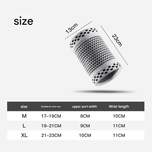 Protège-poignet universel respirant et absorbant la transpiration pour hommes, équipement de protection de sécurité pour les sports de plein air, haltérophilie - Product Image 3