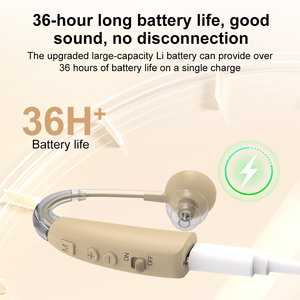 Kỹ thuật số Máy trợ thính với tiếng ồn hủy bỏ OTC có thể sạc lại âm thanh khuếch đại - Product Image 4