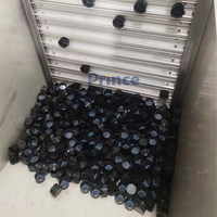 Imprimante automatique de tampons pour bouchons de bouteilles en plastique Machine d'impression de tampons de bouchons de boissons en plastique jetables