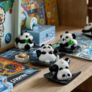 Ornamenti Micro-Paesaggistici OEM a Forma di Panda Gigante, Accessori Creativi per Giardinaggio con Personaggi di <span class=keywords><strong>Frozen</strong></span>, Design Carino - Product Image 2