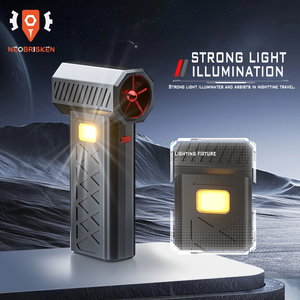 เครื่องเป่าลมพกพา NEOBRISKEN DIY 3-in-1 พร้อมค้อนทุบกระจกฉุกเฉิน ไฟ LED และเครื่องดูดฝุ่นขนาดเล็ก N713 เครื่องเป่าผมพกพา - Product Image 2
