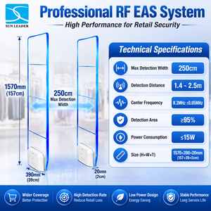 Fabricante de Sistemas Antirrobo RF EAS OEM ODM, Puerta de Seguridad para Minoristas, Supermercados y Tiendas de Moda - Product Image 1
