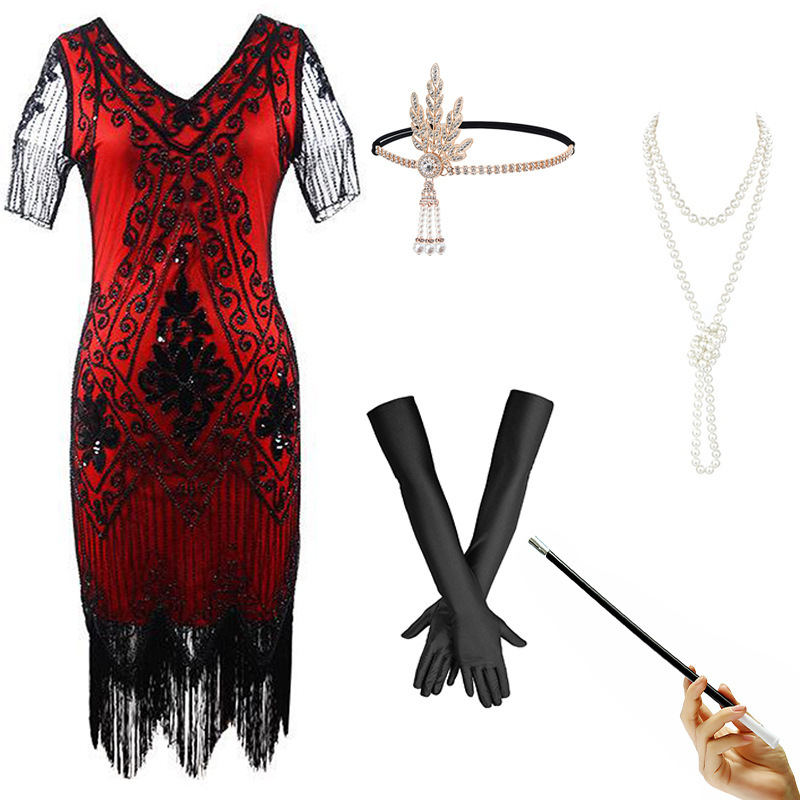 Red Dress Accessory Set