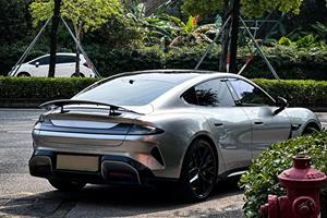 Air Release GT Sliver PET <b>Vinyl</b> <b>Wrap</b> Easy Install High Gloss Self Healing Anti Scratch Automotive Roll Car color changing film - Product Image 5