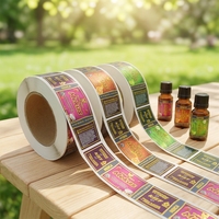 Étiquette holographique personnalisée en nid d'abeille, authentique, originale, authentifiante, autocollant de sécurité 3D inviolable, autocollant holographique personnalisé