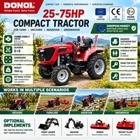 Traktor Kompak 50HP Euro 5 untuk Pertanian Eropa dengan Sertifikasi COC, Registrasi Jalan, dan Dokumen CE untuk Penggunaan Jalan yang Legal