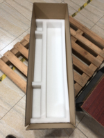 Altavoz de columna profesional de 100W, potente sistema de sonido de cine en casa con construcción de madera y aluminio, matriz de línea pasiva