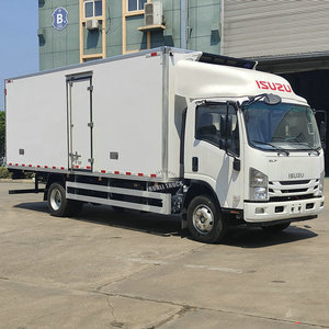 Camion frigorifique ISUZU 700P/NPR au meilleur prix chinois avec unités de refroidissement Carrier 8 tonnes – Camion de transport frigorifique ISUZU - Product Image 1