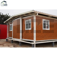 Casas Prefabricadas de Lujo de 20 pies, Casa Contenedor Modular Expandible con Baño