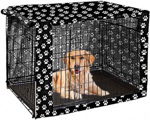 Free Sample <b>Dog</b> Crate Cover - Durable Polyester Pet <b>Kennel</b> Cover Universal Fit <b>for</b> Wire <b>Dog</b> Crate - Product Image 1