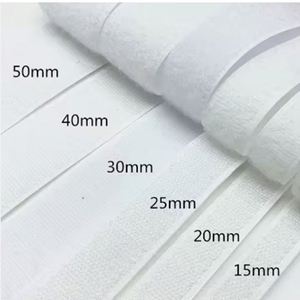 Rouleaux de bande auto-agrippante en nylon de 4 pouces, largeur personnalisée, pour équipement sportif, en tissu polyester mélangé, noir, blanc, résistant à la chaleur, camouflage, carton - Product Image 4