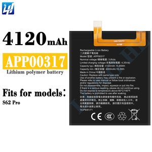 Batería para Teléfono Celular CAT S62 Pro, 4120mAh, APP00317, 100% de Salud, Cero Ciclos - Product Image 2