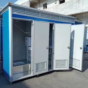 Remolques de acampada de 6L, precio bajo, inodoro portátil móvil de lujo listo para usar, a la venta