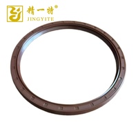 JingYiTe 140*160*10 Joint d'étanchéité de moyeu de roue avant de camion lourd, renforcé PTFE, avec squelette NBR/FKM, pour essieu Dongfeng Tianlong 13T
