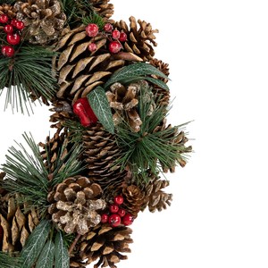 Décoration <span class=keywords><strong>de</strong></span> Noël, <span class=keywords><strong>couronne</strong></span> et guirlandes artificielles <span class=keywords><strong>en</strong></span> PVC pour fête <span class=keywords><strong>de</strong></span> Noël, décorations <span class=keywords><strong>de</strong></span> Noël d'intérieur, ornements pour fêtes <span class=keywords><strong>de</strong></span> fin d'année - Product Image 4