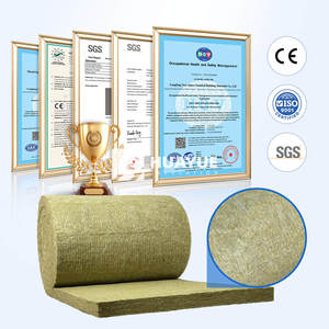 Manta de lana de <span class=keywords><strong>roca</strong></span> con aislamiento de basalto HUAYUE, diseño Industrial para aislamiento de tanques, gran oferta, precio bajo - Product Image 5