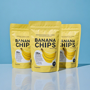 Fournisseur Chinois de Sacs D'Emballage Refermables en Aluminium avec Logo Personnalisé pour Chips de Pomme de Terre, Chips de Plantain et Chips de <span class=keywords><strong>Banane</strong></span> - Product Image 5