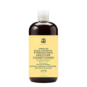 Après-shampoing hydratant sans sulfate à l'huile de ricin noire jamaïcaine, marque privée, pour renforcer et restaurer les cheveux - Product Image 1