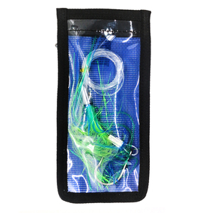 Leurres à jupe d'eau salée à la traîne: leurres gréés et sac noir inclus pour attraper tous les poissons pélagiques prédateurs dans l'océan, y compris D - Product Image 3