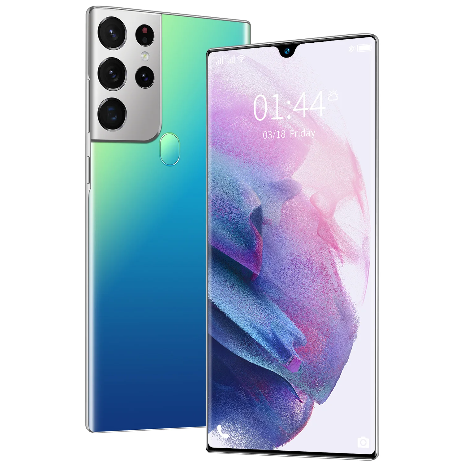 Смартфон S21U, мобильный телефон 6,9 дюйма, разблокировка экрана, сотовый телефон Android