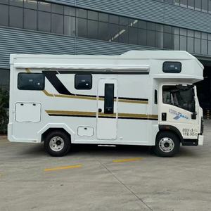 Bon marché HOWO Motohome moteur diesel 4-6 personnes <span class=keywords><strong>camping</strong></span>-<span class=keywords><strong>car</strong></span> 500Ah <span class=keywords><strong>batterie</strong></span> lithium véhicule récréatif - Product Image 4