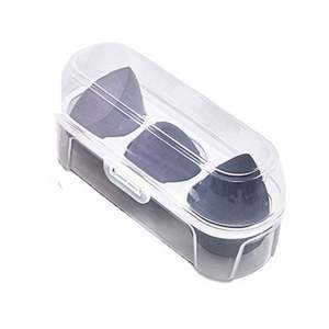Juego de 3 Esponjas de Maquillaje Suaves de Alta Calidad, Uso en Seco y Húmedo, con Estuche, Esponjas Multicolores en Venta - Product Image 6