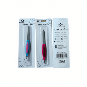 Lima De Unas Dual Purpose Emery Board 24 Pack For Nail Care Made In China - Product Image 2